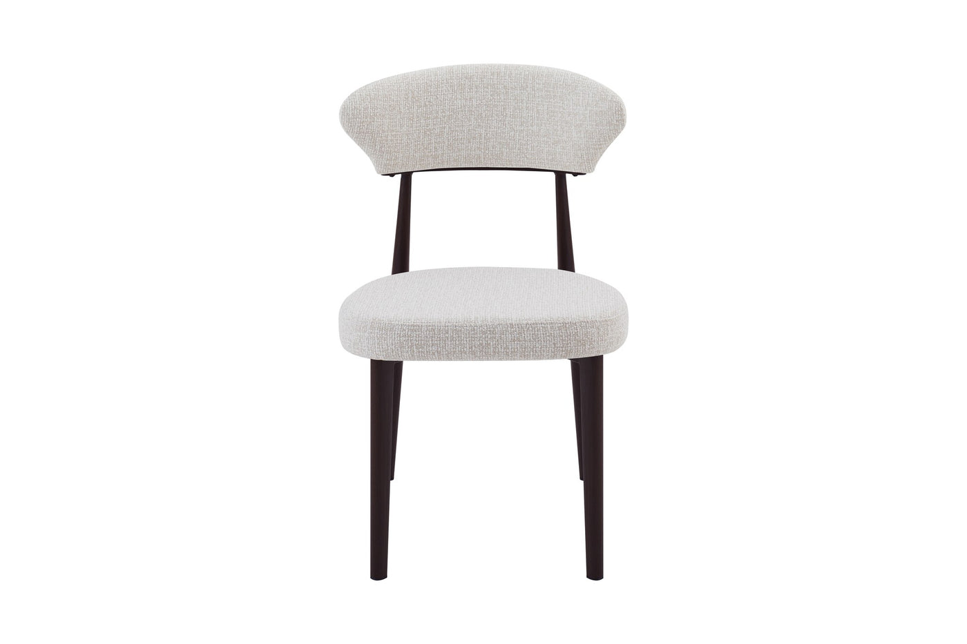 Jade Chair | Walnut Finish- Natural Oat Fabric