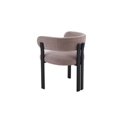 Mirenza Chair | Black - Hazelnut Fabric