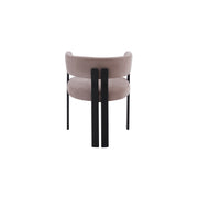 Mirenza Chair | Black - Hazelnut Fabric