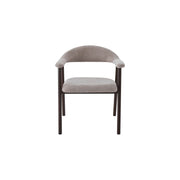Oregon Chair | Walnut Finish - Hazelnut Fabric