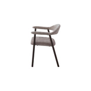 Oregon Chair | Walnut Finish - Hazelnut Fabric