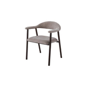 Oregon Chair | Walnut Finish - Hazelnut Fabric