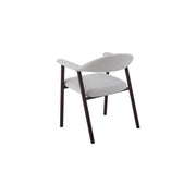 Oregon Chair | Walnut Finish - Natural Oat Fabric