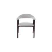 Oregon Chair | Walnut Finish - Natural Oat Fabric