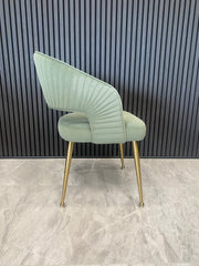 Bella Chair | Moss Green Mohair