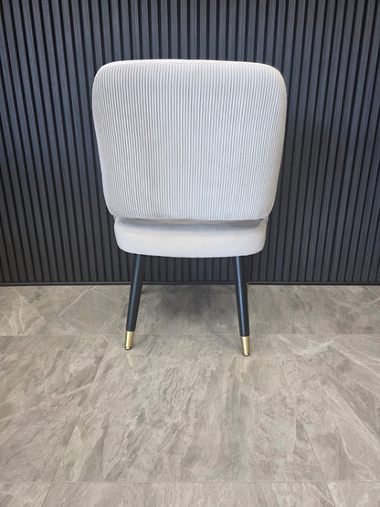 Ophelia Chair | Offwhite Velvet