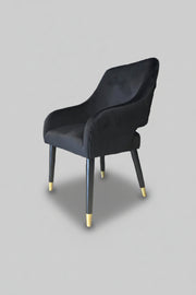 Ophelia Chair | Black Velvet