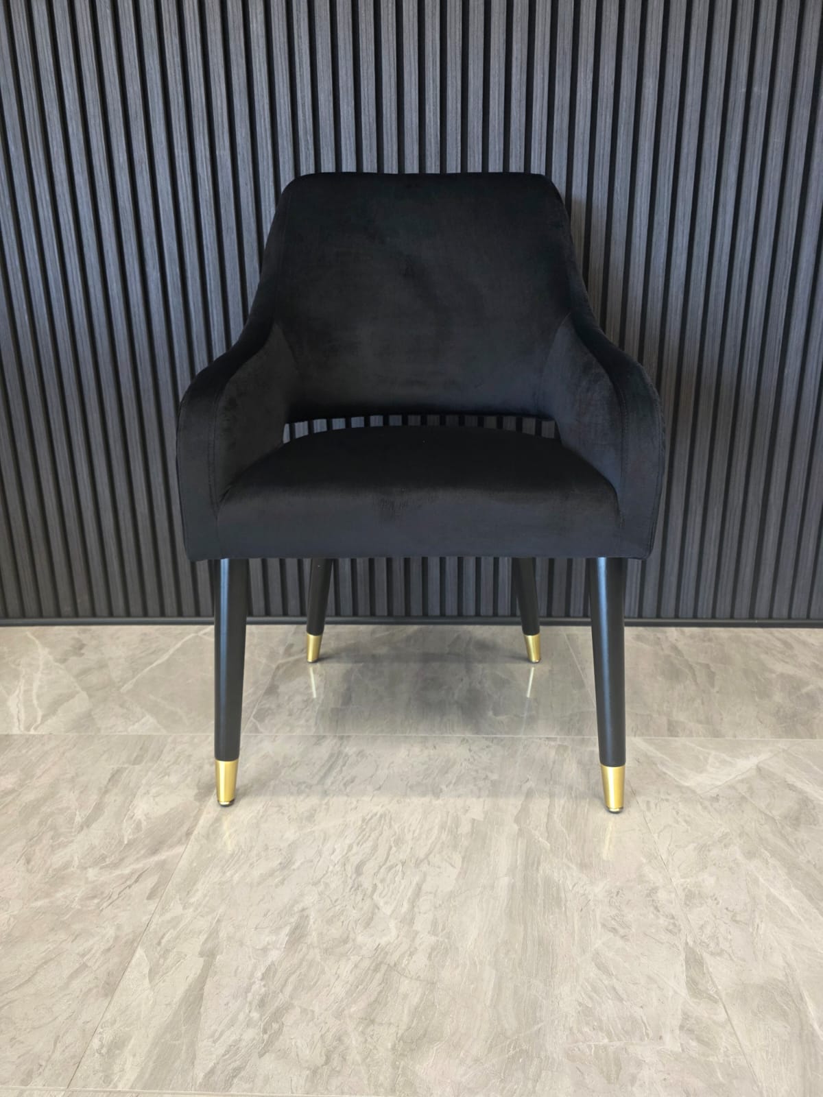 Ophelia Chair | Black Velvet