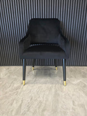 Ophelia Chair | Black Velvet