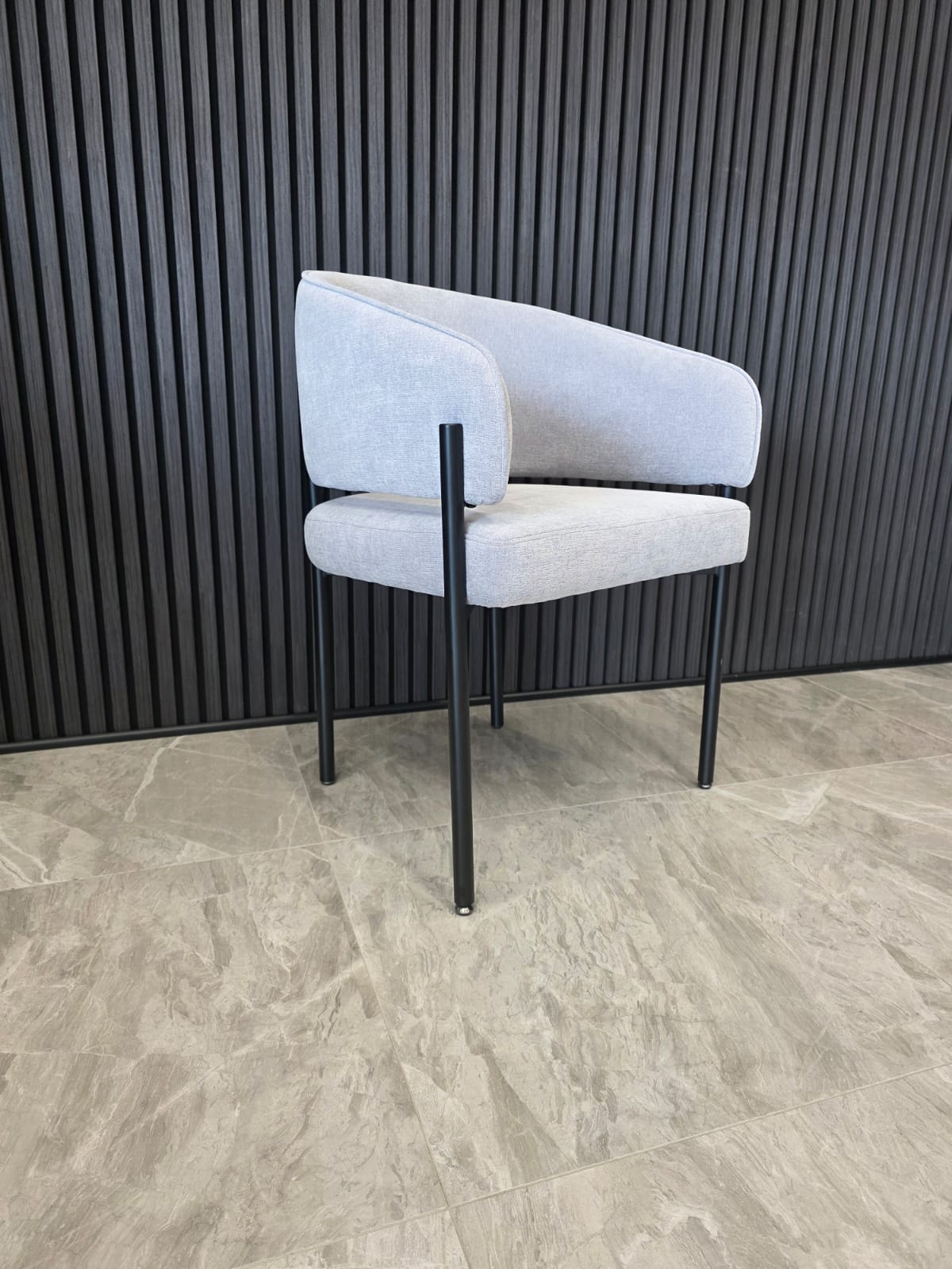 Tiffany Chair | Grey Linen