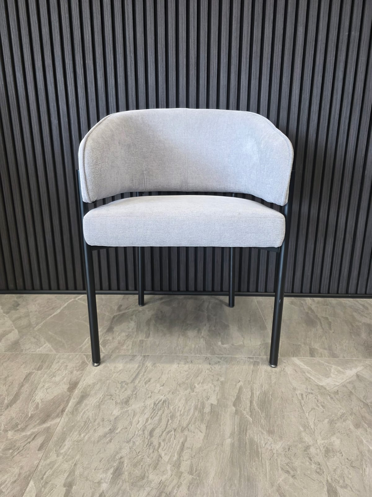 Tiffany Chair | Grey Linen