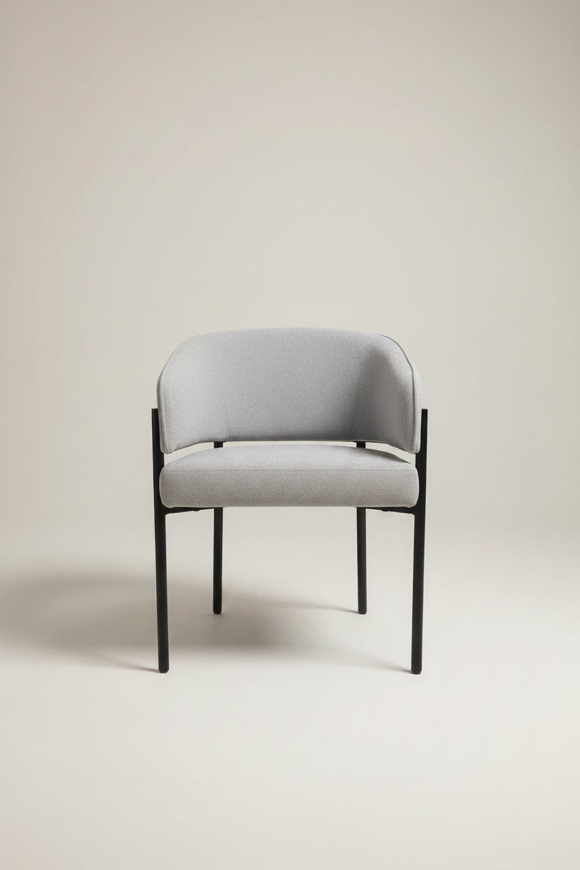 Tiffany Chair | Grey Linen