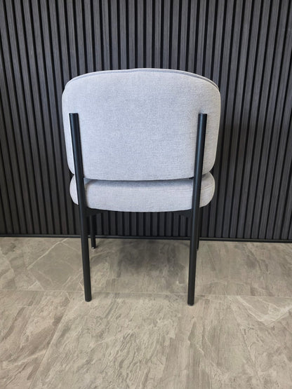Tiffany Chair | Grey Linen