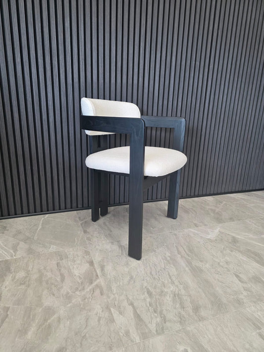 Ebony Chair | Black Frame