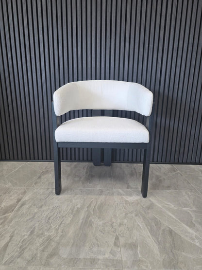 Tisorie Chair | White Boucle