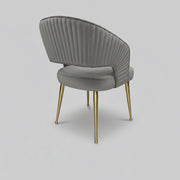 Bella Chair | Grey Velvet