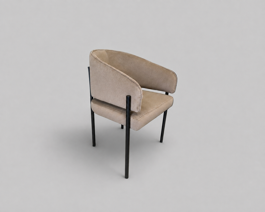 Tiffany Chair | Mocha Mohair
