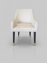 Ophelia Chair | Offwhite Velvet