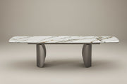 Luxor Extendable Table | Grey Base
