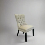 Janice Chair | Offwhite Velvet
