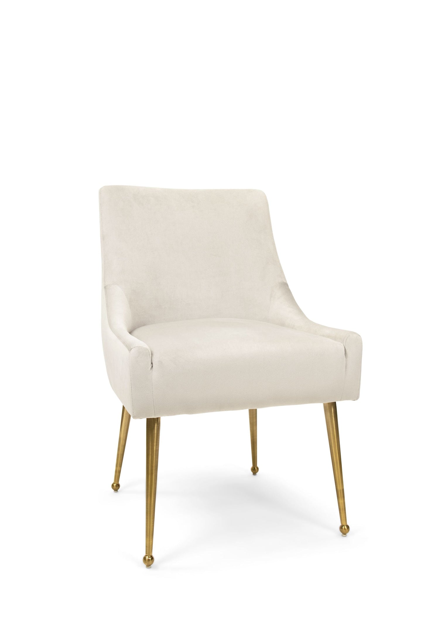 Diore Chair - Brushed Gold Legs