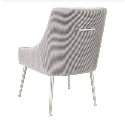 Caviar Chair - Brushed Silver Legs