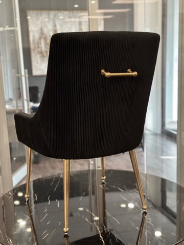 Caviar Chair - Brushed Gold Legs