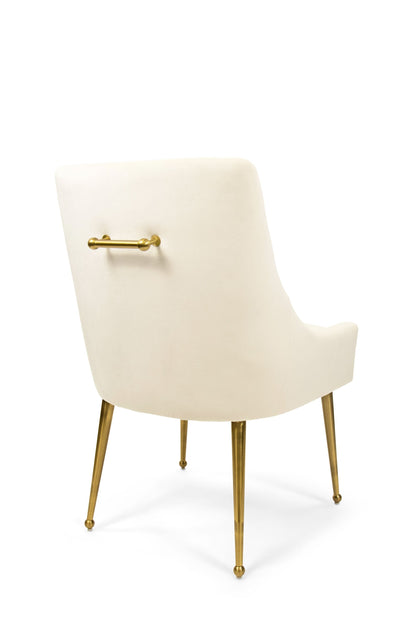 Diore Chair - Brushed Gold Legs